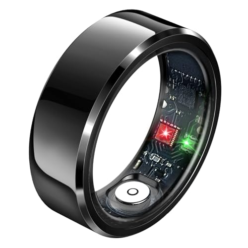 Lemolf Smart Rings, Fitness Tracker Ring, Heart Rate, Blood Oxygen,