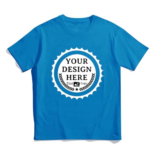 Custom T Shirts Made in USA Bulk Customized T Shirts for Men Women Design Your Own Personalized Shirt Tee Gifts4