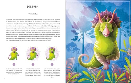 Kinder-Yoga für kleine Dinos: Jedes Kind kann sich rundum wohlfühlen - Kindgerechte Yoga-Übungen für