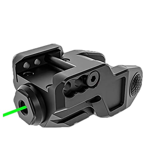 Hawk Gazer LG-X Rechargeable Green Laser Sight for Subcompact Pistols & Handguns, Compatible with Springfield XD XD-S XDM S&W M&P Beretta PX-4 Taurus Millennium Walther PPQ PPS PPX PK380 SR9C