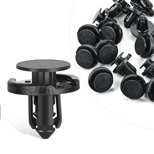 Image of GOOACC 25PCS Push-Type Bumper Clips Compatible for Toyota & Lexus 90467-08185 and Nissan Maxima 01553-09611