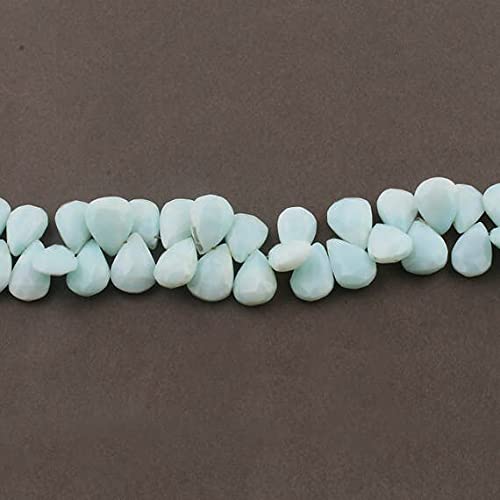 Opale bleue du Pérou briolettes haut de gamme pour joaillerie fine