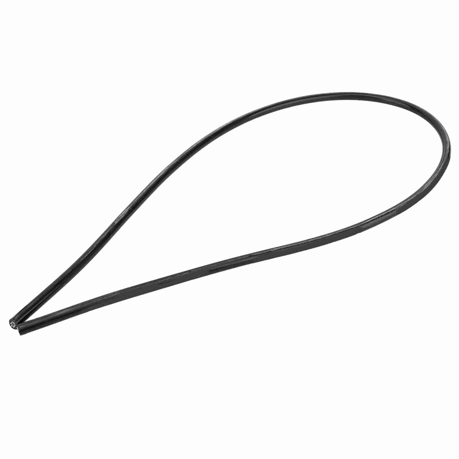 Zestaw przewodów świec zapłonowych, MAGT 8 mm wysoka wydajność silikonowy kabel zapłonowy zapłonowy przewód akcesoria samochodowe część zamienna (czarny)