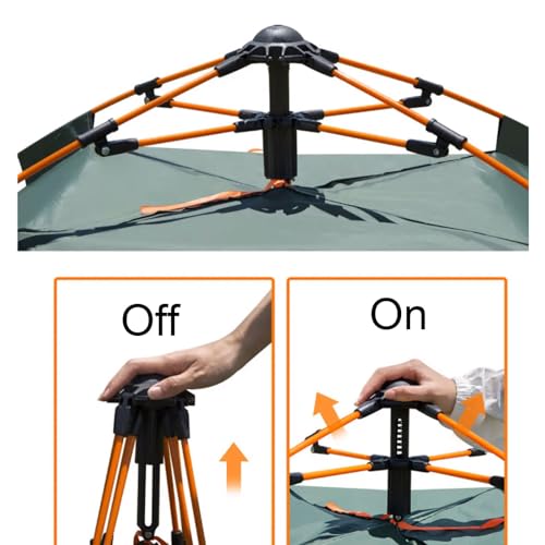 Carpa de camping automática portátil para 1-2 personas miniatura 4