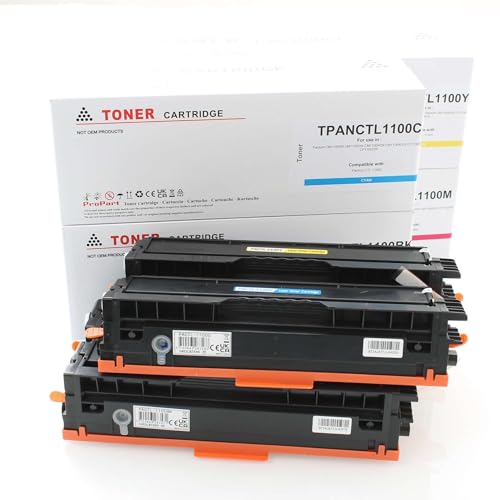 Pack 4X Toner Pantum CTL-1100X CM1100DN CP1100DW ABC Compatible