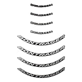 Aufkleber kompatibel mit Felgen Bontrager Aeolus XXX4 Mod-2 - 45 mm