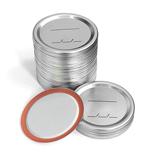 24-Pack Regular-Mouth Canning Lids with Seals
