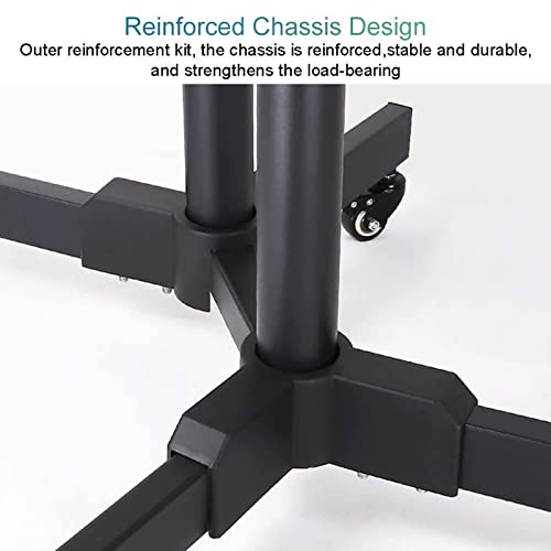 Soporte de Piso Móvil Ajustable para TV 32-75" miniatura 6