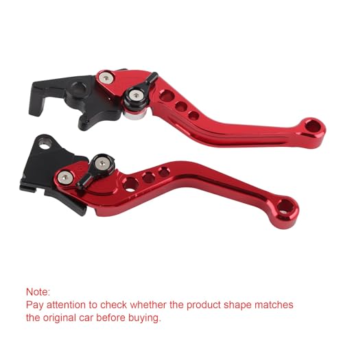 Qiilu Leva Frizione 81 Adatto per Adatto per Cm400t Leva Freno HM 50 Leva Frizione HM 50 Leva Frizione Freno Frizione Set Coppia Leve Freno A Tamburo Frizione Moto Maniglia in Alluminio