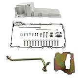 marddpair Aluminum LS Oil Pan Kit 302-1 Replacement for 1955-1987 Classic Car and Muscle Car and Trucks LS1 LS2 LS3 LS6 LSX Engines
