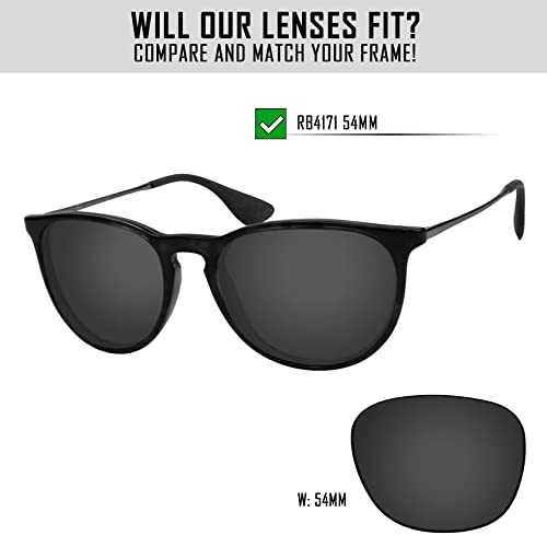 Image of Polarized Replacement Lenses for Ray-Ban Erika RB4171 54mm Sunglass