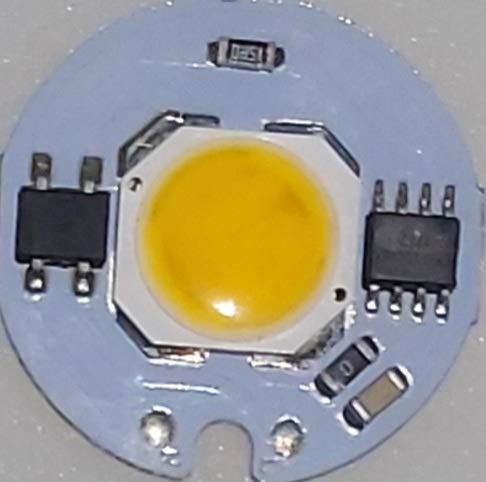 Noval LED COB Chip 9w, Direct 220V Warm White 2Pc Size26x26mm Input Smart IC for LED Spotlight Floodlight with Fixing Paste-image-10