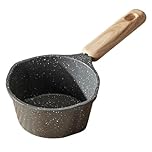 Generic Small Milk Pan 12cm Nonstick Saucepan with Even Heat Distribution and Compact Size for Kitchen and Outdoor Cooking