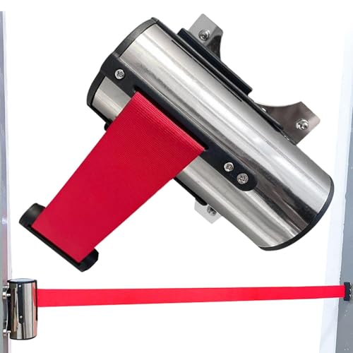Barrière murale rétractable pour bloquer les accès sans encombrement