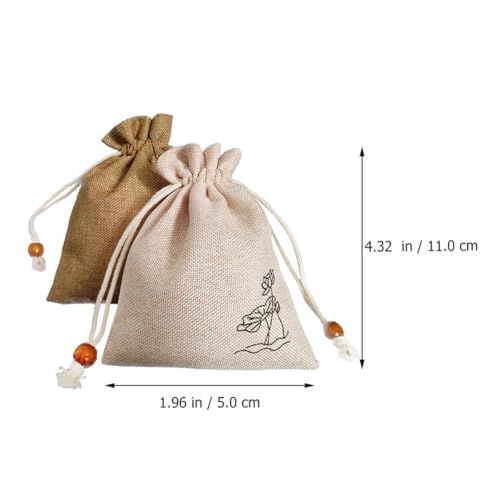 IMIKEYA sachets de lavanda secos 2 piezas miniatura 2