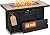 BALI OUTDOORS Gas FireTable 42" Ceramic Tabletop Propane Firepit 60,000 BTU use as Dinner Coffee Table, Good for Outside Patio Backyard Deck Balcony Share time with Family or Friends