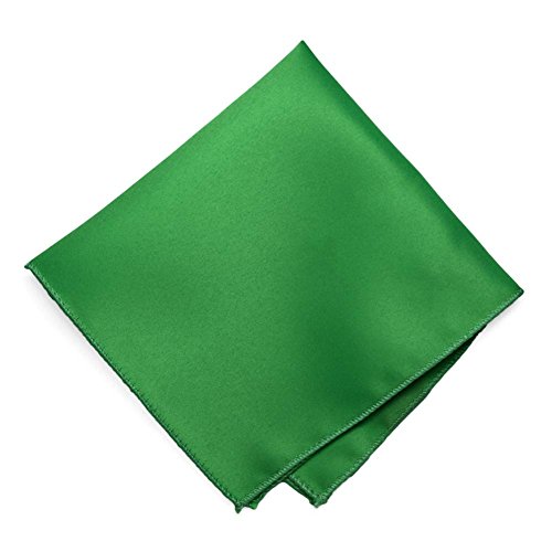 Image of tiemart Solid Color Pocket Squares for Men | For Suits, Perfect for Wedding Parties, 12 x 12 inch / 30 x 30 cm