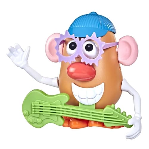 Mr. Potato Head Spud Star Toy Set, Musical Rocker Theme with Guitar, Kids Dress Up Accessories