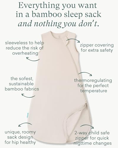 Image of PurComfy Extra-Long Toddler Sleep Sack, Premium Bamboo Viscose Summer Sleeping Bag Supersoft 0.5 TOG Wearable Blanket 3T-4T-5T