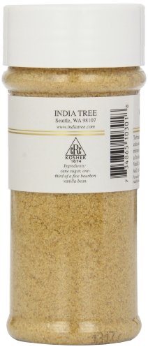 India Tree, Sugar Vanilla, 6.3 Ounce #TOP1