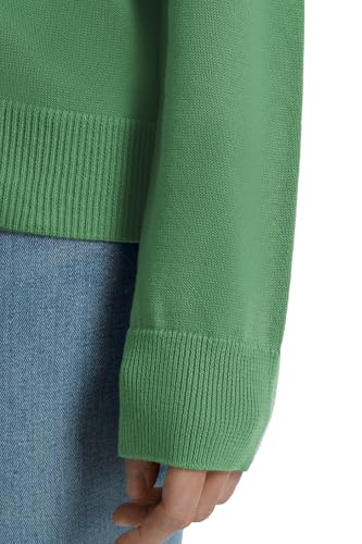Image of QUALFORT Women's 100% Cotton Lightweight Cardigans Long Sleeve Knitted Button Down Sweater