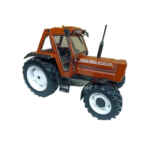 Metal Réplica Escala Modelo De Vehículo Agrícola Aleación Fundida A Presión para Tractor Fiat 100-90 Escala 1 32 Recuerdo Y Adorno