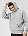 Nike Men's Club Pullover Fleece Hoodie, Dark Grey Heather/Light Smoke Grey/White, Large