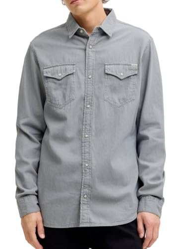 Image of Jack & Jones Men's Jjesheridan Shirt L /S Noos Jjesheridan Shirt L /S Noos (Pack of 1)