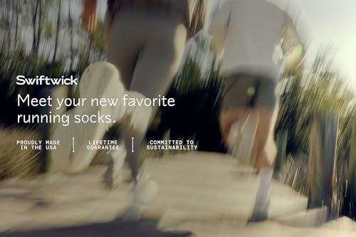 Image of Swiftwick Flite XT No Show Running Socks for Men & Women - Moisture Wicking Golf & Fitness Socks with Non Slip Support