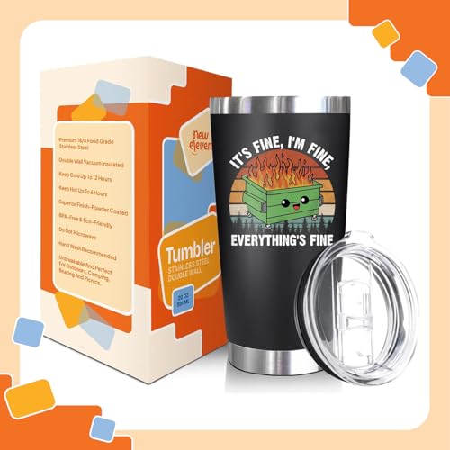 Image of NewEleven Coworker Gifts For Women, Men - Funny Best Friend Present For Work Bestie, Boss, Friends - Gift For Boss, Employer, Bestfriend Gag Gift From Colleague, Friends - 20 Oz Tumbler