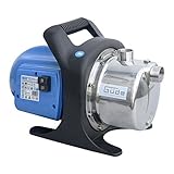 Motorgehäuse und Standfüße aus schlagfestem Kunststoff, spritzwassergeschützt