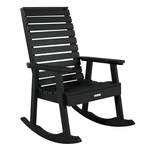 highwood Weatherly Rocking Chair, Black