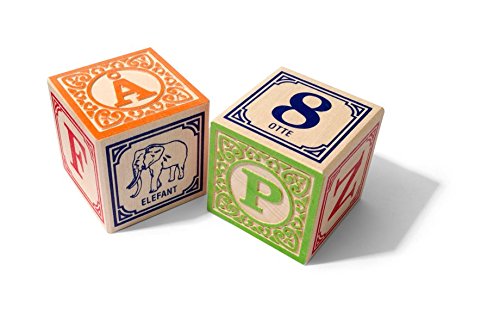 Uncle Goose Danish ABC Blocks - Made in USA