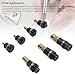 WALFRONT Rivet Nut Assortment Kit Hand Rivet Nut Tool M3-M10 Nutsert Set 7 Sizes Carbon Steel Riveter Tool for Automotive Construction Industrial