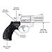 Crimson Trace LG-306 Lasergrips with Red Laser, Heavy Duty Construction and Instinctive Activation for Smith & Wesson K/L Frame Including Governor, Defensive Shooting and Competition