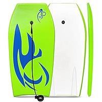 Bodyboard Bo-Toys - Léger Noyau EPS - 104 Cm Bleu - Pour Vagues Débutants Et Confirmés
