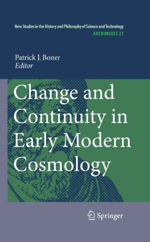 Change and Continuity in Early Modern Cosmology (Archimedes, 27)