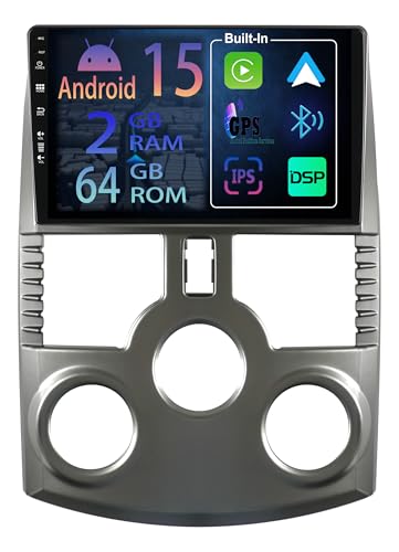 Autoradio Android 15 résolvant les problèmes de navigation sur Toyota Rush avec grand écran 9''