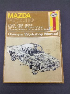 Buy Mazda Pick-up Owner's Workshop Manual — BookShops.in