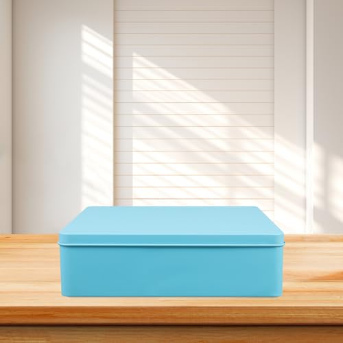 Lata de galletas elegante y de gran capacidad para almacenamiento 5