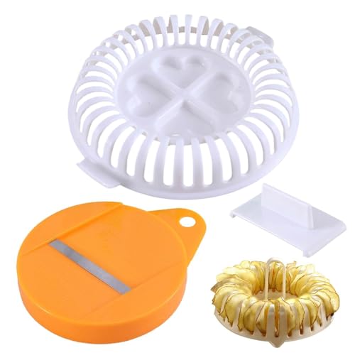 Máquina de patatas y patatas fritas | Cortador de patatas crujientes con chips de fruta caseros y patatas fritas caseras