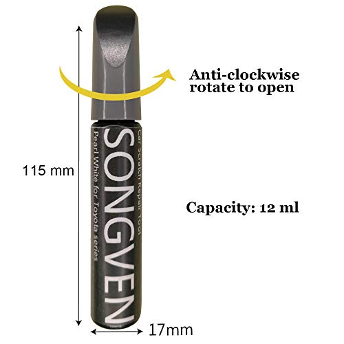 Car Touch Up Paint Grey Works For Camry Highlander Specific Gray Car Scratch Remover Pen Anti-Rust Car Scratch Repair Waterproof Automotive Scratch Repair Pen #TOP4