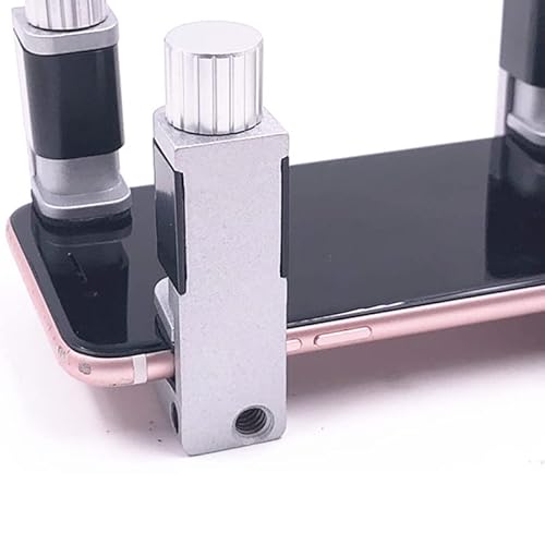 Pacote com 4 ferramentas de reparo de tela de telefone braçadeira de fixação de tela ajustável Ferra