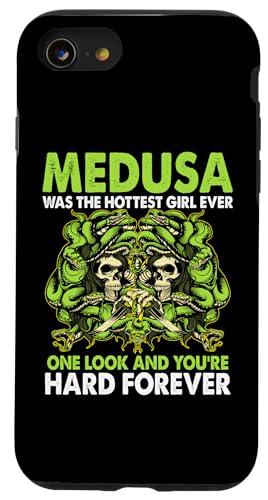 Carcasa para iPhone SE (2020) / 7 / 8 Medusa Was The Hottest Girl One Look And You're Hard Forever
