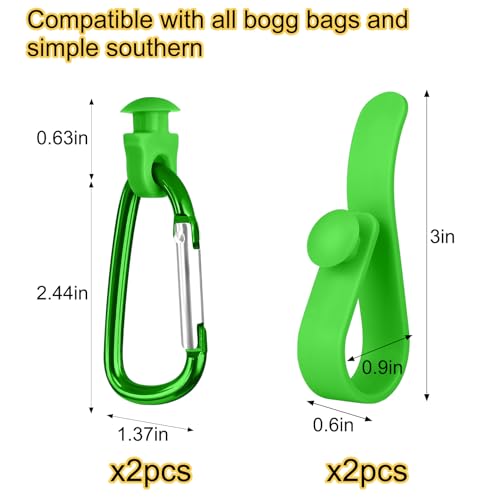 Image of Mity rain Key Holder for Bogg Bag, Accessories for Bogg Bags Original X Large, Insert Charm Carabiner Keychain for Beach Bag