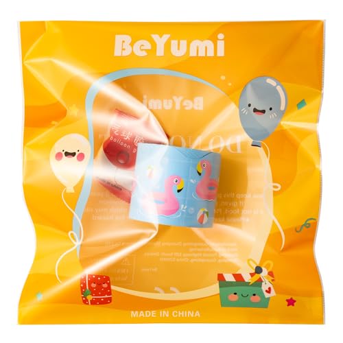 Image of BeYumi Summer Flamingo Border Trim - 65ft Back to School Pool Rolled Border | Tropical Flamingo Beach Swimming Pool Bulletin Board Set School Classroom Office Chalkboard Home Party Holiday Decoration