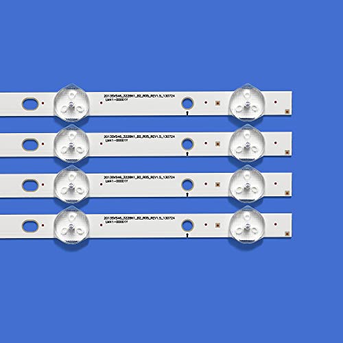 Tira de iluminación trasera para Samsung UE46H5373 y UE46H6203 de 8 unidades 5