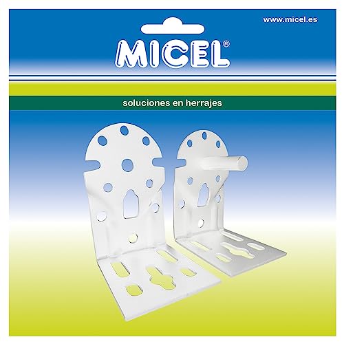 MICEL: 92555   Juego de soportes acodados
