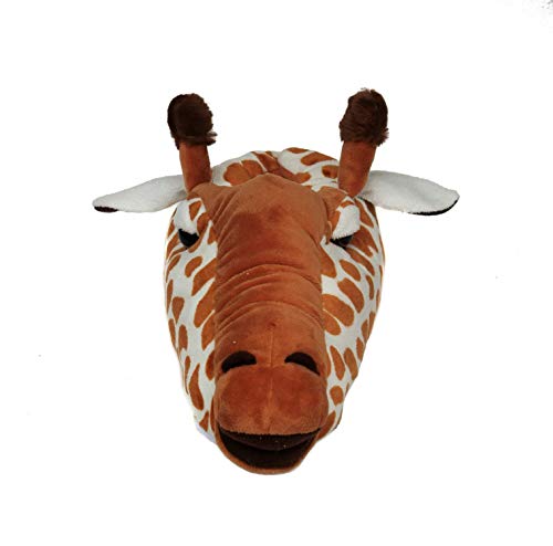 Onmygogo Hausschuhe für Frauen, 3D Neuheiten Pantoffeln (37/40 EU, Giraffe, numeric_37)