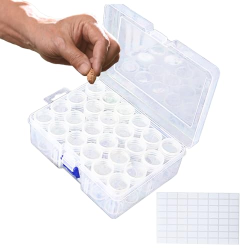 Seed Organizer with Storage Box for Gardening – 60/24 Slots